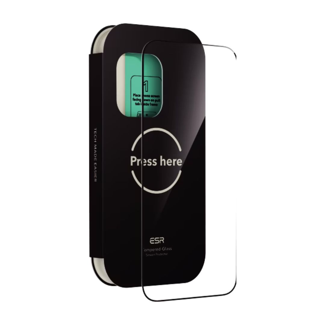 ESR iPhone 17/16 Pro Tempered Glass Screen Protector
