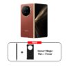 Honor Magic V5 ( 16GB / 512GB) 5G Phone - Reddish Brown (Free Magic Pen + Cover)