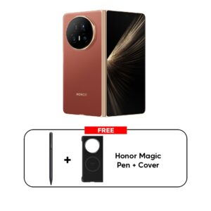 Honor Magic V5 ( 16GB / 512GB) 5G Phone - Reddish Brown (Free Magic Pen + Cover)