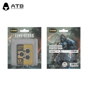 Atb Design Iph 17pro/17pro Max Camera Lens Glass - Silver