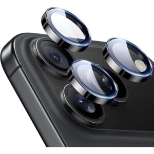 ESR iPhone 17/16/15/14 Pro/Pro Max Armorite Camera Lens Protector - Black