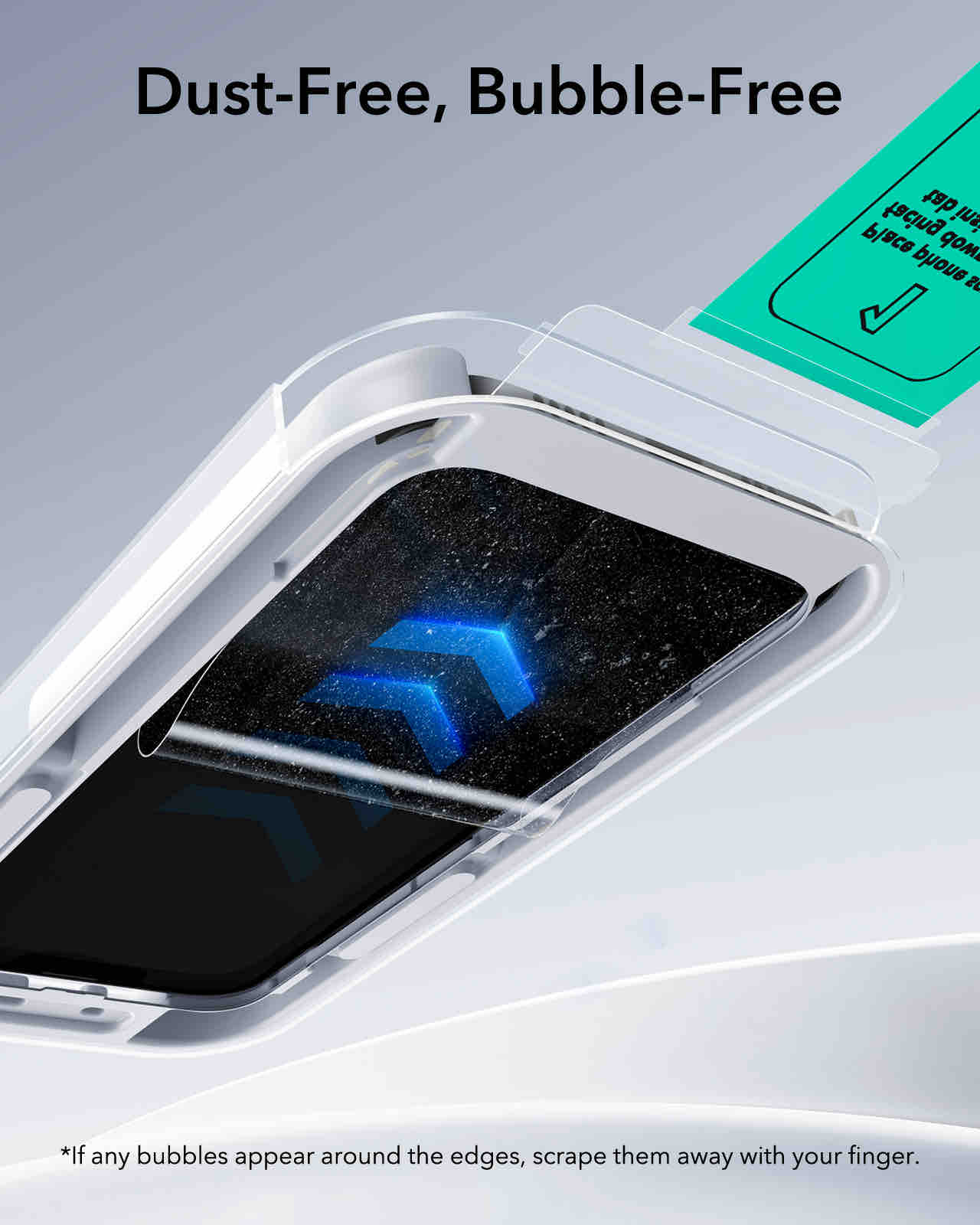 ESR iPhone 17 Pro Tempered Glass Screen Protector - Clear - Image 4