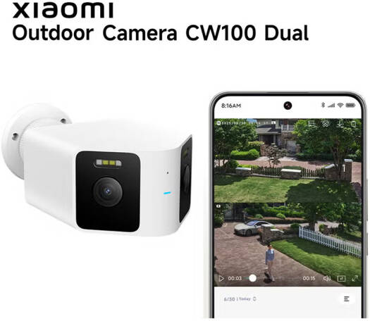 Xiaomi CW100 Dual Outdoor Camera - White - Image 4