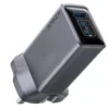 Anker Prime Charger, 100W, 3-Port GaN USB Charger - Silver