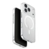 Uniq iPhone 17 Pro (6.3) 2025 Magclick Charging Airsuit Case - Glossy Clear / White