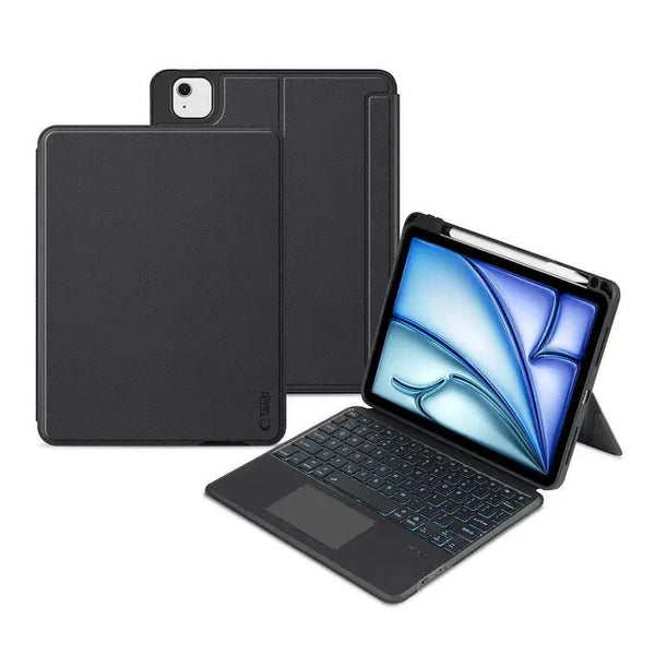 Yesido KB34B Magnetic Keyboard Case iPad Arabic - Black - Image 4