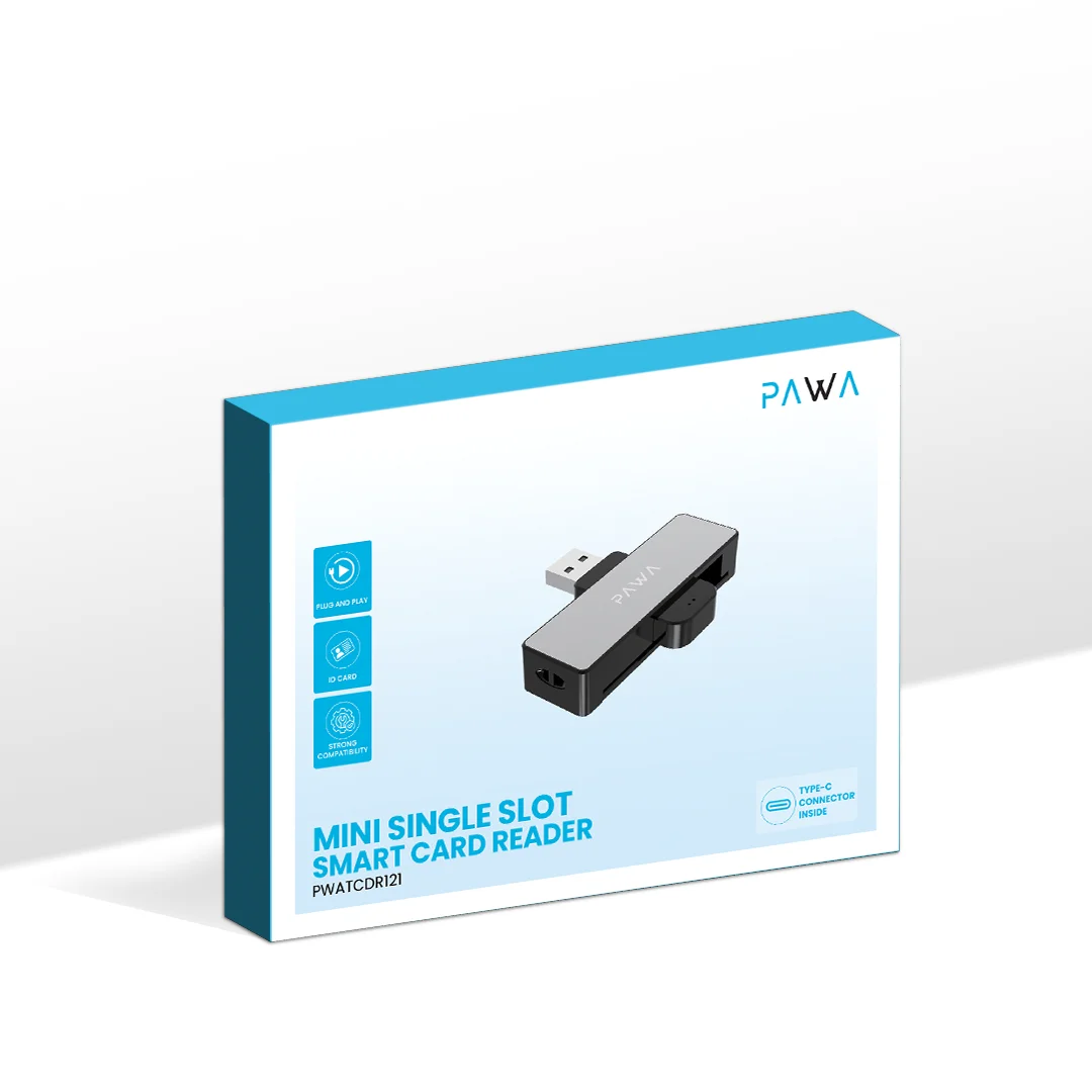 Pawa Mini Single Slot Smart Card Reader - PWATCDR121 - Image 5