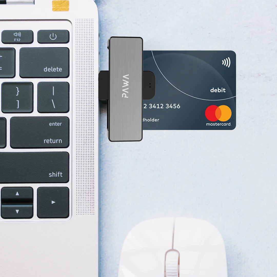 Pawa Mini Single Slot Smart Card Reader - PWATCDR121 - Image 2
