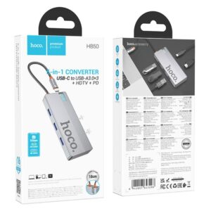 HOCO HB50 Type-C to HDTV 5-in-1 Multi-function Converter