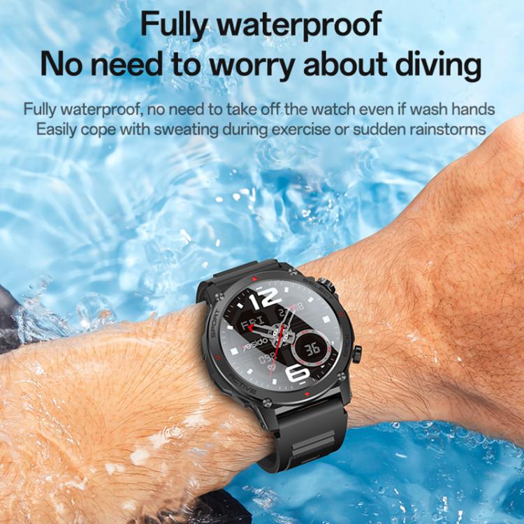 Yesido IO31 Smartwatch 1.43-inch AMOLED Display - Black - Image 10