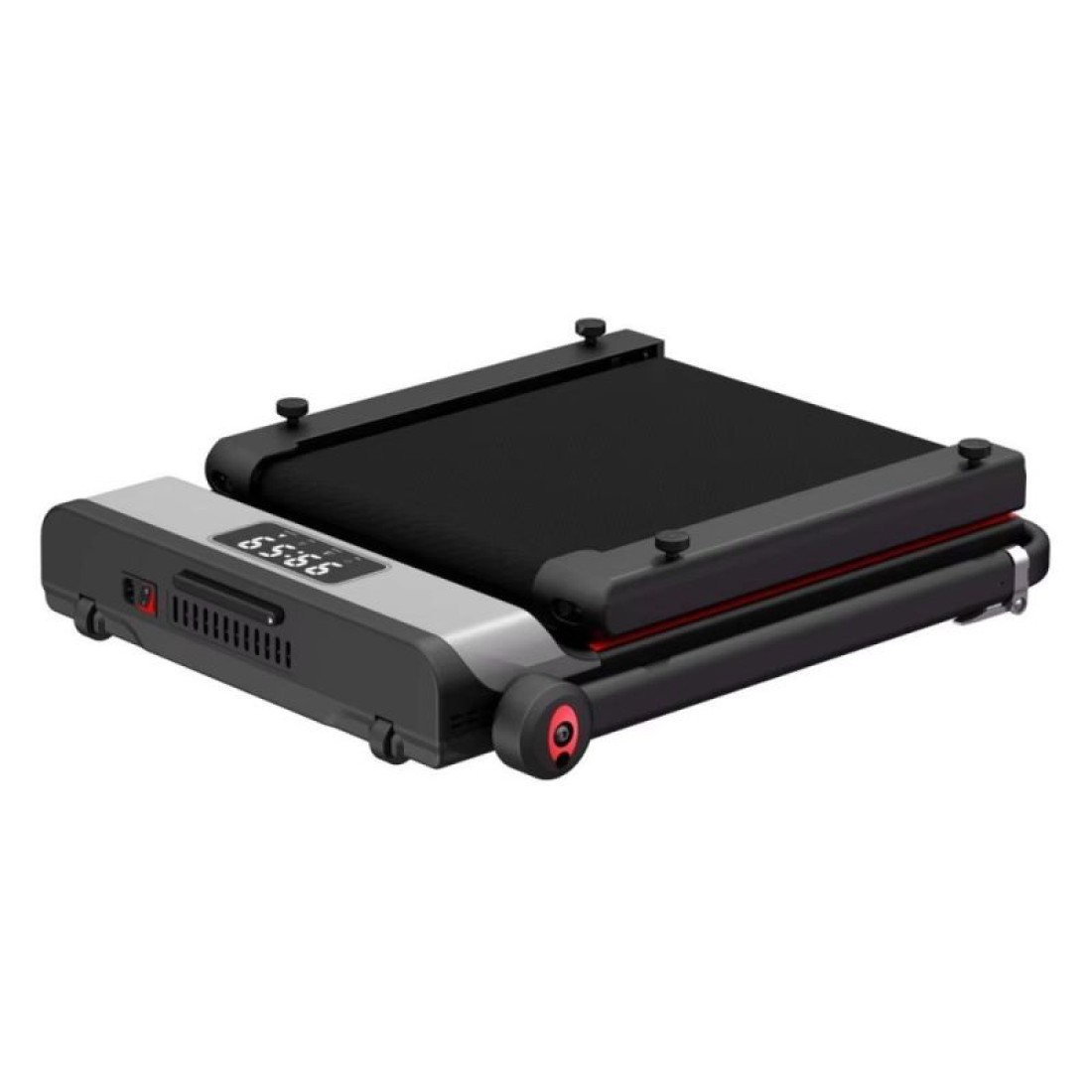 Smart Foldable Treadmill Supports up to 120 kg - Red Black - Image 4