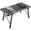 Porodo Lifestyle Cooking set Dual stove camping table 304 Stainless Steel | Butane Fuel
