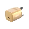 Pawa Retro PD35W Only PD Port UK Charger - Orange Titanium