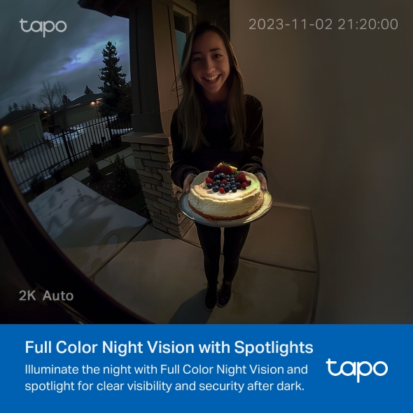 TP-Link Tapo D210 Video Doorbell Camera - Image 4