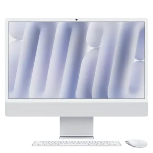 Apple iMac - 24" Standard Glass / M4 / 10-Core CPU / 10-Core GPU / 16 Core Neural Engine / 16GB RAM / 1TB SSD / Arb/Eng / Silver / 1YW