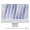 Apple iMac - 24" Standard Glass / M4 / 10-Core CPU / 10-Core GPU / 16 Core Neural Engine / 24GB RAM / 1TB SSD / Arb/Eng / Silver / 1YW