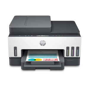 HP Smart Tank 750 AIO - 15ppm / 4800dpi / A4 / USB / LAN / Wi-Fi / Bluetooth / Color Inkjet - Printer
