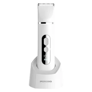 Porodo 4-In-1 Face & Body Electric Trimmer with Smart LED Display - White