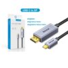 Jasoz A135 Type-C to Display Port 1.4 Cable - 1.8 Meter - Black