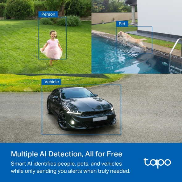 TP-link Tapo C425 Kit Smart Wire-Free Security Camera and Solar Panel - Image 6