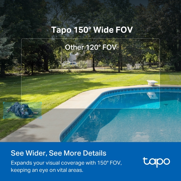 TP-link Tapo C425 Kit Smart Wire-Free Security Camera and Solar Panel - Image 7