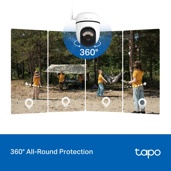 TP-Link Tapo C615G KIT Solar-Powered Pan/Tilt 4G LTE Security Camera Kit - Image 7