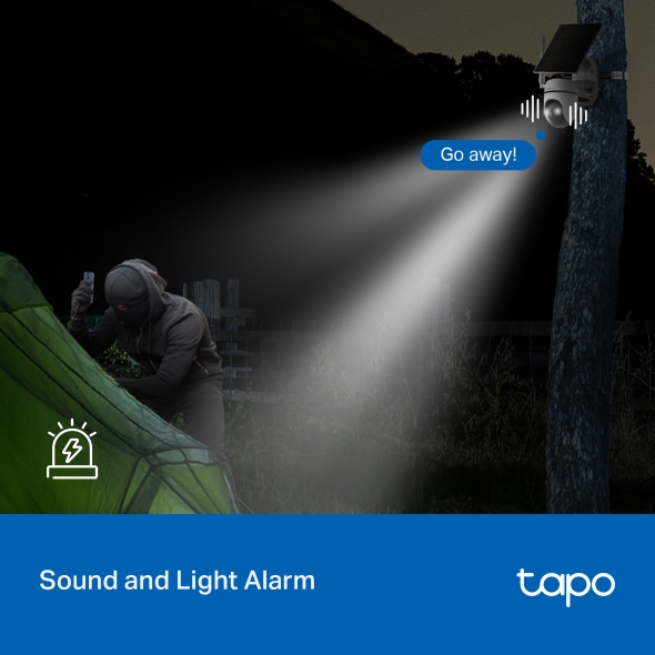 TP-Link Tapo C615G KIT Solar-Powered Pan/Tilt 4G LTE Security Camera Kit - Image 9