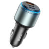 HOCO Car Charger 2XUSB-C PD 95W + USB QC3.0 NZ9 - Black