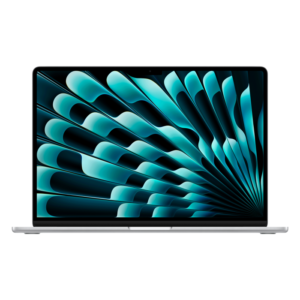 Apple MacBook Air - 15.3" / M4 / 10-Core CPU / 10-Core GPU / 16-Core Neural Engine / 16GB RAM / 512GB SSD / Arabic/English / Silver / 1YW