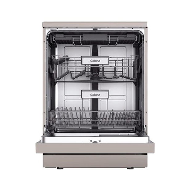Galanz Dishwasher 6 Programs 15 Places Setting, 3 Baskets W15D3A401M-CE0 - Silver - Image 2