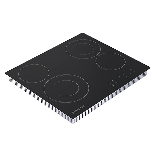 Startec Built-In Ceramic Hob 60cm, ER4604T - Stainless Steel Structure - Image 2