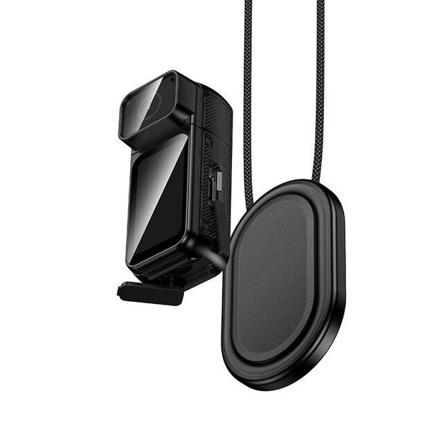 Hoco DV105 Sports Camera 2MP Magnetic Lanyard 1080P/30FPS - Image 2