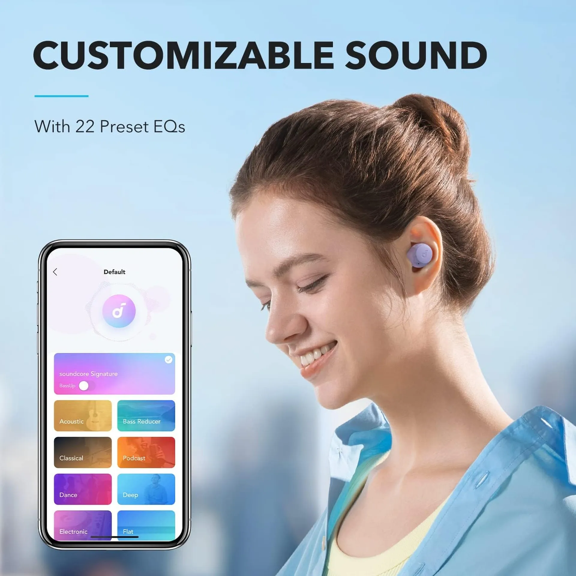 Anker Soundcore A20i In-Ear True Wireless Earbuds - Purple - Image 5