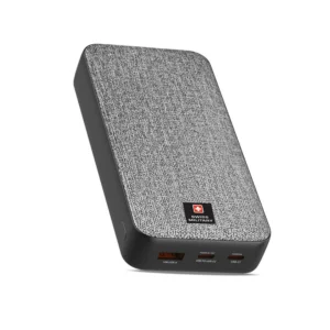 Swiss Military 20000 mAh Power Bank - Gray