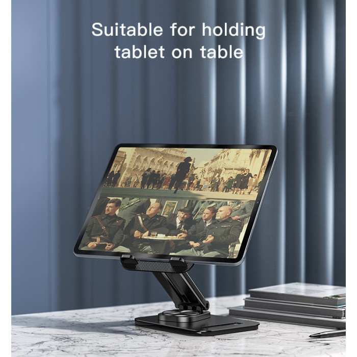 Yesido C183 Desktop Tablet Stands Aluminum Alloy Table Foldable Extend Support Desk Mobile Phone Holder - Image 4
