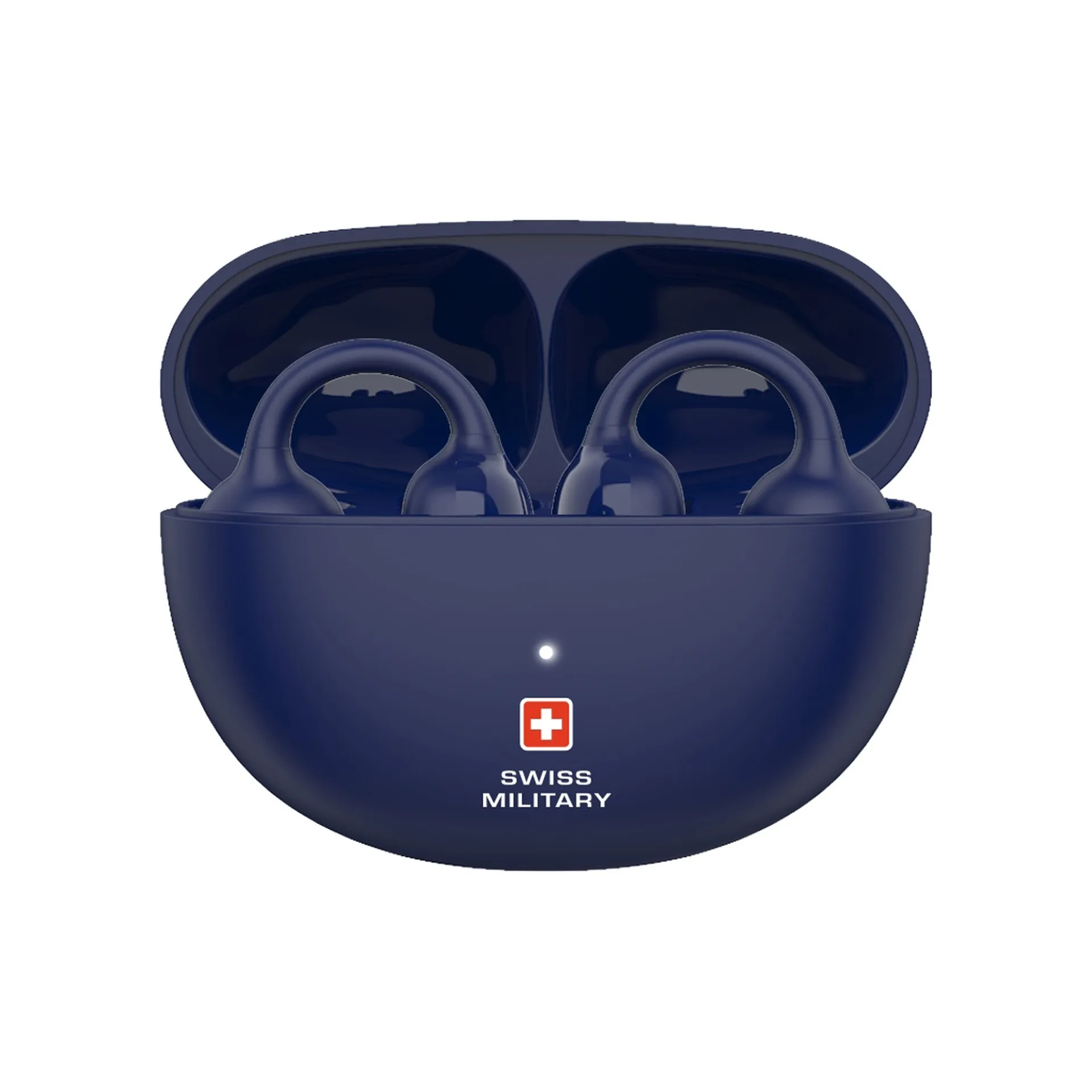 Swiss Military Delta 6 Over-Ear True Wireless Earbuds - Blue - Image 2