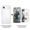 ATB Iphone Air (MagSafe Transparent Case + Screen Protection Glass) - Combo
