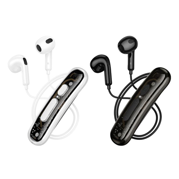 Hoco ES77 Graceful Lavalier Bluetooth Earphone - Black - Image 2