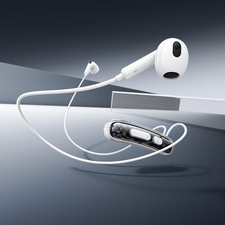 Hoco ES77 Graceful Lavalier Bluetooth Earphone - Black - Image 5