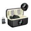 Hoco Bright Wireless Microphone with Type-C - Lightning Housing