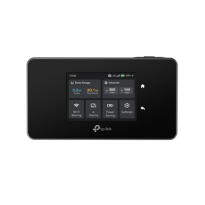 TP-Link M8550 5G WiFi 6E Tri-Band AXE3600 Gigabit WAN/LAN Port Touch Screen Mobile Router