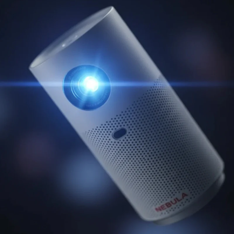 Anker Nebula Capsule Air Smart Projector - 150 ANSI Lumens / HDMI/USB-C - White - Image 9