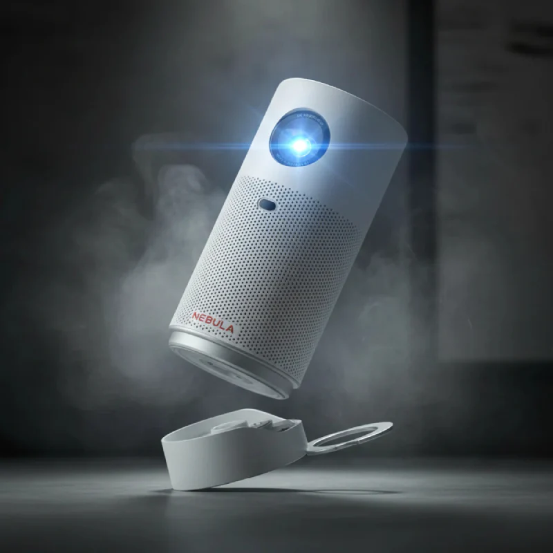 Anker Nebula Capsule Air Smart Projector - 150 ANSI Lumens / HDMI/USB-C - White - Image 5
