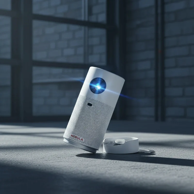 Anker Nebula Capsule Air Smart Projector - 150 ANSI Lumens / HDMI/USB-C - White - Image 3