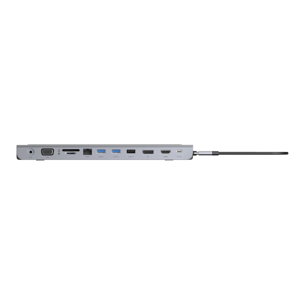 Powerology 11 in 1 USB Multiport Hub & Laptop Stand - Image 2