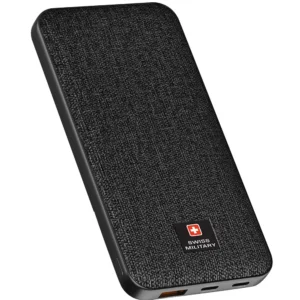 Swiss Military Power Bank 10000mAh - Black