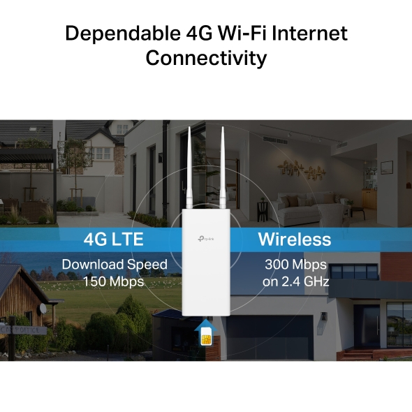 TP-LINK 4G 300 Mbps Wi-Fi Outdoor Router - Image 6