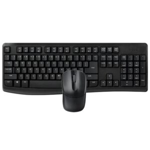 Rapoo X1800Pro Wireless Keyboard & Mouse Arabic/English / Combo Set - Black Color