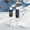 Swiss Military Type C to Type C100W Premium Braided Cable 2 Meter - White
