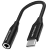 Vention USB-C Male to 3.5MM Earphone Jack with DAC Adapter 0.1M - Black